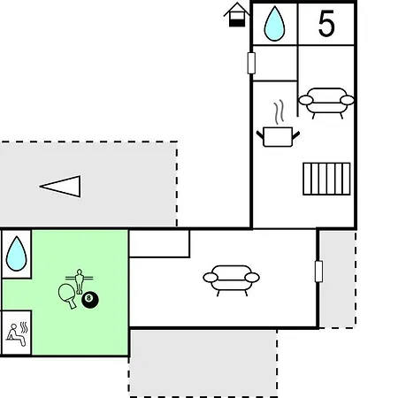 Five-bedroom Holiday In 펜션